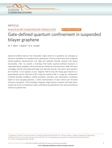 Gate-defined quantum confinement in suspended bilayer graphene