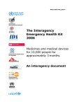 The Interagency Emergency Health Kit 2006