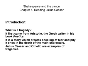 Julius Caesar Quote (Act I, Scene II).