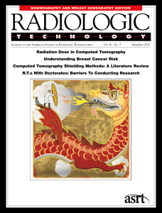 Radiation Dose in Computed Tomography Understanding Breast