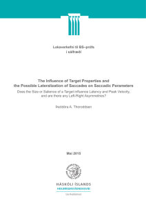 The Influence of Target Properties and the Possible
