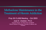 Opioid Substition Therapy - California Opioid Maintenance Providers