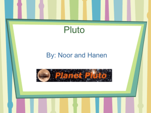 Pluto - Maples Elementary School
