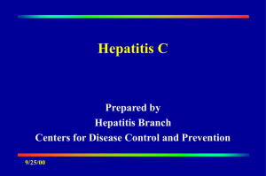 Counseling the HCV
