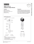 QRD1113/1114 Reflective Object Sensor