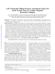 Left Ventricular Filling Pressure Assessment Using Left Atrial Transit