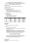 TRANEXAMIC ACID for IV INFUSION following major haemorrhagic