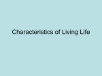 Characteristics of Living Life
