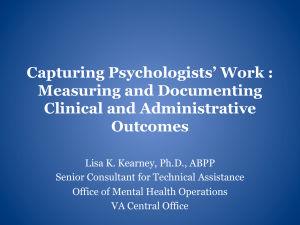 Kearney Capturing Psychologists` Work in AHCs FINAL