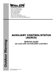 14069: Auxiliary Control Status (AUXCS) Service Guide