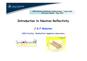 Neutron Reflectivity