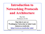 Introduction to Networking Protocols and Architecture