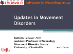 Movement Disorders Speaker - Updates in