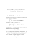 Lecture 8: Radial Distribution Function, Electron Spin, Helium Atom