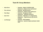 Team #3: Group Members
