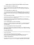 Template Statements for Writing Interpretations of Statistical Concepts