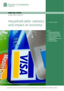 Household debt: statistics and impact on economy