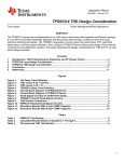 TPS92314 THD design consideration