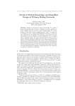 Proofs of Partial Knowledge and Simplified Design of Witness