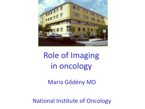 Role of Imaging in oncology