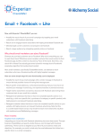 Email + Facebook = Like