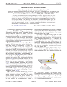 Electrical Excitation of Surface Plasmons