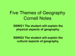Five Themes of Geography Cornell Notes