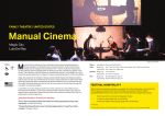 Manual Cinema - Adelaide Festival