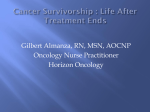 Survivorship must be viewed less as a period of acute symptoms