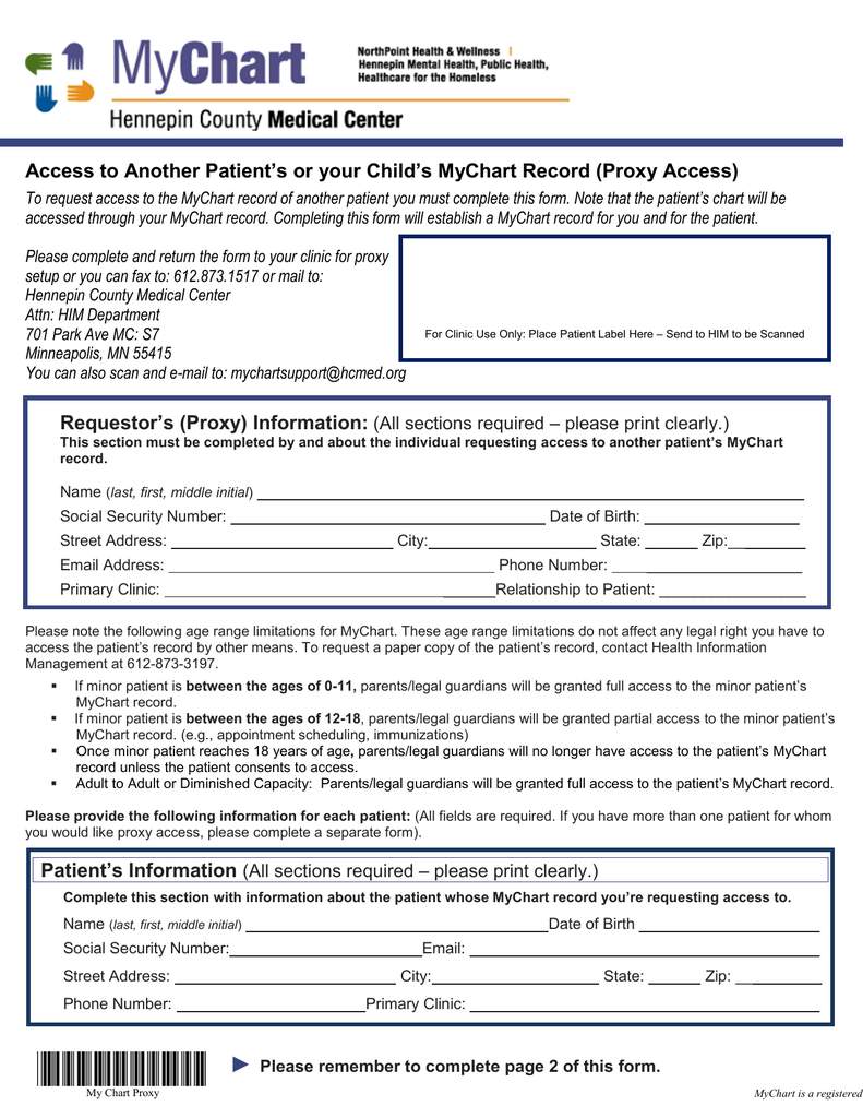 My Chart Medical Records