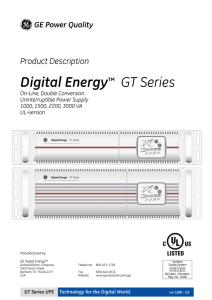 Digital Energy™ GT Series