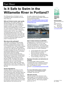 Is it Safe to Swim in the Willamette River in Portland?