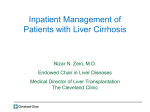 Inpatient Management of Patients with Liver Cirrhosis