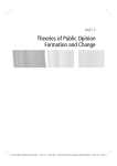 Theories of Public Opinion Formation and Change