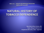 Natural history of smoking WAC 11