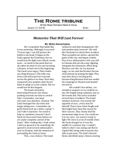 The Rome tribune