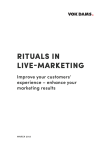 Rituals in live-maRketing