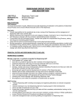 debenham group practice job description
