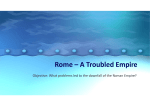 Rome – A Troubled Empire