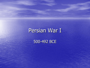 Persian War I