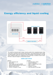 Energy efficiency and liquid cooling