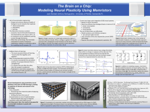 Template for designing a research poster