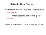 Rates in Fluid Systems