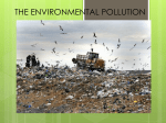 The environmental pollution