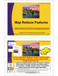 Map Reduce Features - Custom Training Courses