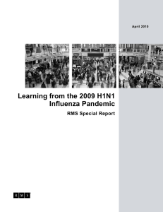 Learning from the 2009 H1N1 Influenza Pandemic