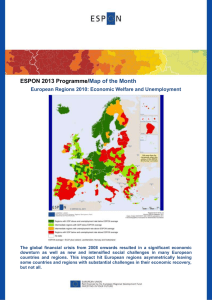 European regions 2010: Economic Welfare and