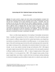 Connecting the Firm`s Optimal Output and Input Decisions