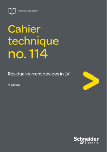 Residual current devices in LV