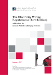 The Electricity Wiring Regulations (Third Edition)